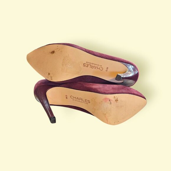 Charles David suede pumps 6 - Picture 3 of 4